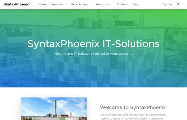 Vorschau von syntaxphoenix.com, SyntaxPhoenix IT-Solutions