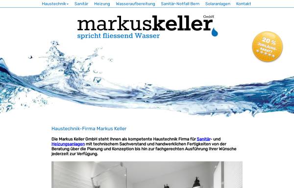 Vorschau von www.markuskellergmbh.ch, Markus Keller GmbH