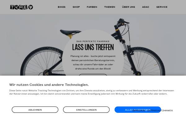 Vorschau von www.type.bike, TYPE Bike - Mach's zu deinem Rad!