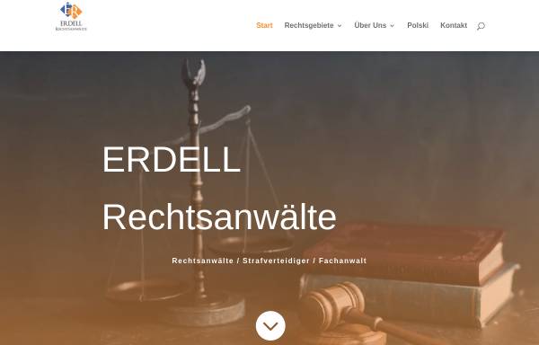 Vorschau von rae-erdell.de, ERDELL Rechtsanwälte