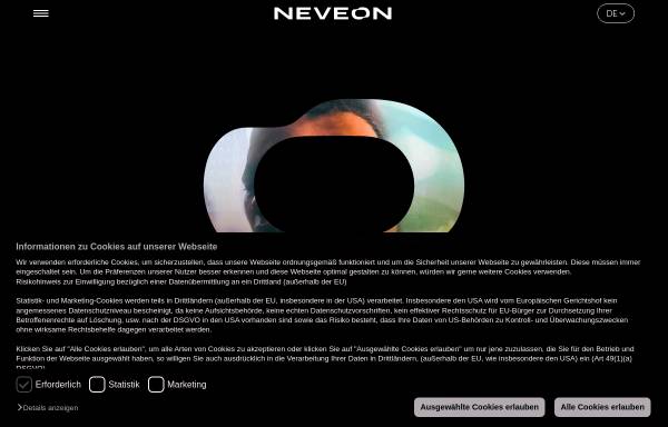 Vorschau von www.neveon.com, NEVEON Holding GmbH