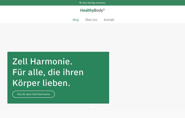 Vorschau von the-healthy-body.com, The Healthy Body