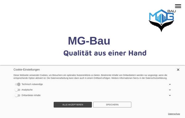 Vorschau von www.mg-bau-muenchen.de, MG-Bau