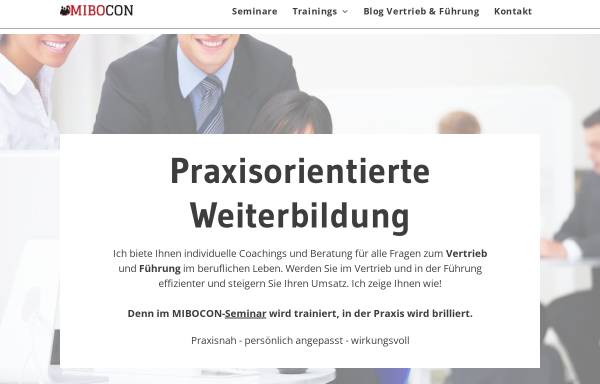 Vorschau von www.mibocon.de, MIBOCON GmbH