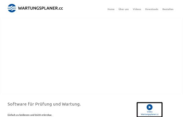 Vorschau von www.wartungsplaner.cc, WARTUNGSPLANER - Quality Workflow GmbH