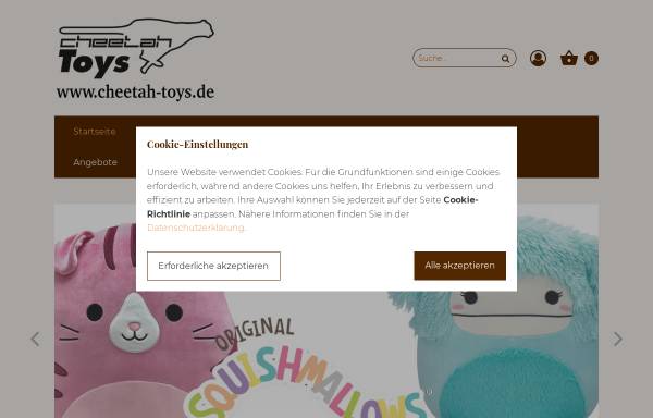 Vorschau von www.cheetah-toys.de, Cheetah-Toys