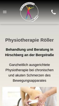 Vorschau der mobilen Webseite www.roellermobil.de, RöllerMobil