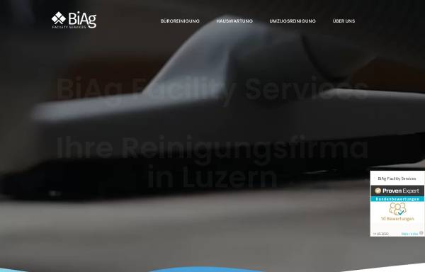 Vorschau von biagclean.ch, BiAg Facility Services GmbH