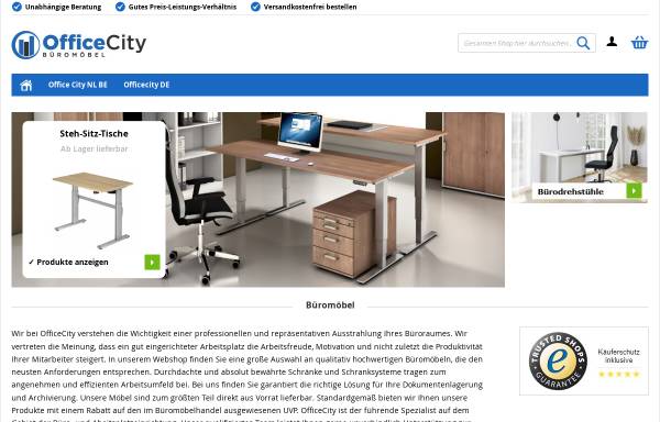 Vorschau von www.officecity.de, OfficeCity Büromöbel GmbH