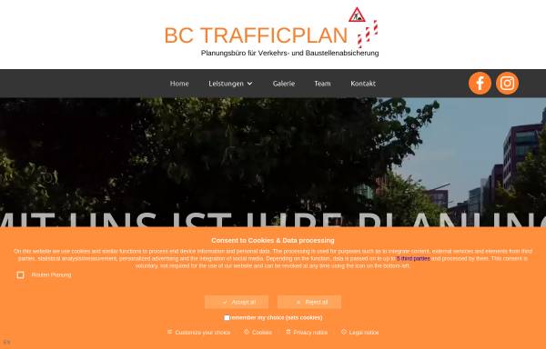 Vorschau von www.bc-trafficplan.de, BC TRAFFICPLAN