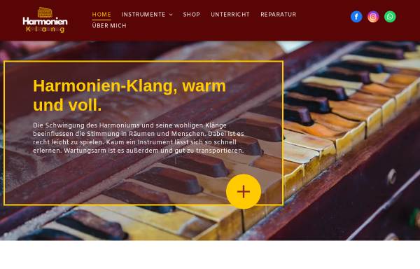 Vorschau von www.harmonien-klang.de, Harmonien Klang - Jürgen Wade