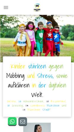 Vorschau der mobilen Webseite www.starke-kinder.jetzt, Starke Kinder Jetzt