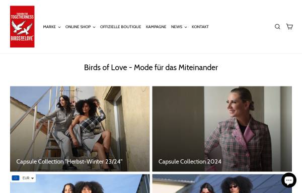 Vorschau von birds-of-love.com, Birds of Love Fashion