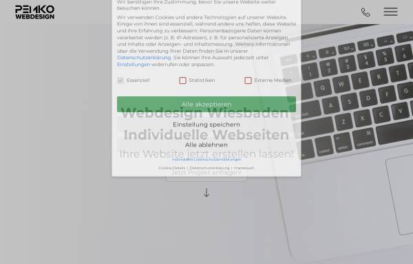 Vorschau von pemko.de, Pemko Webdesign