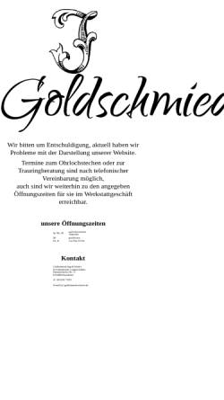 Vorschau der mobilen Webseite goldschmiedeschaefer.de, Goldschmiede Schäfer