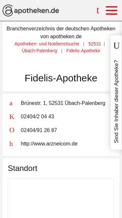 Arzneicom, Fidelis-Apotheke