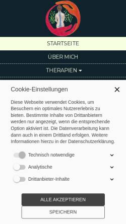 Vorschau der mobilen Webseite www.ck-osteopathie.de, Osteopathie Christina Kranz