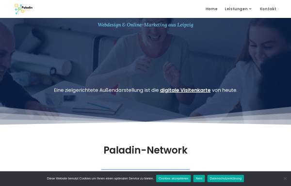 Vorschau von paladin-network.de, Paladin-Network
