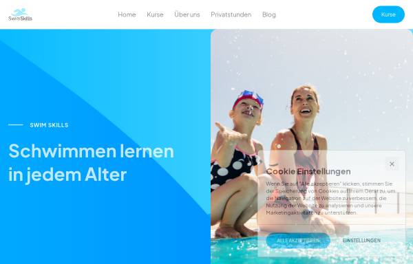 Vorschau von swimskills.de, Swim Skills