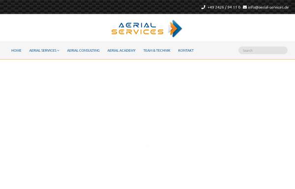 Vorschau von aerial-services.de, AERIAL SERVICES