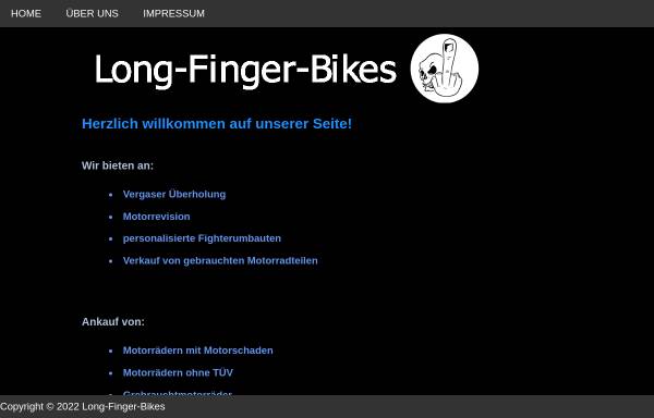 Vorschau von long-finger-bikes.de, Long Finger Bikes