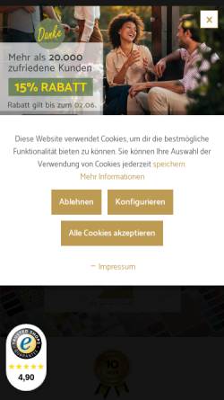 Vorschau der mobilen Webseite www.sonnenmax.de, Sonnenmax GmbH