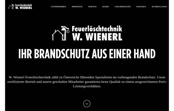 Vorschau von www.feuerloeschtechnik.at, W. Wienerl Feuerlöschtechnik Handels Gesm.b.H.