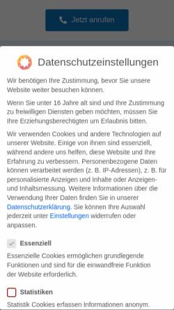 Vorschau der mobilen Webseite kfzgutachten-ssk.de, SSK-Sachverständigenbüro