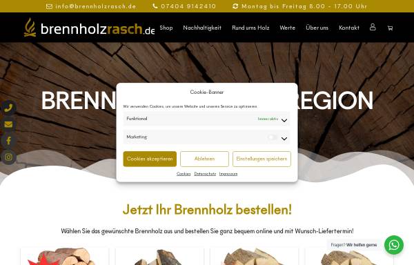 brennholzrasch - Waldpflege Rasch GmbH