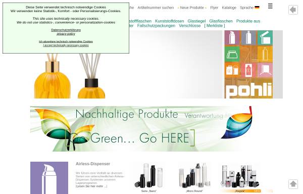 Vorschau von www.pohli.de, August Pohli GmbH & Co. KG