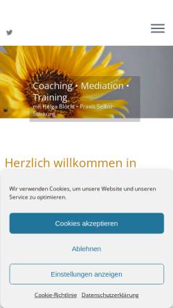 Vorschau der mobilen Webseite www.selbst-stärkung.at, Selbst-Stärkung Helga Blöchl