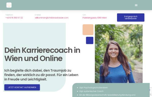 Vorschau von www.karrierecoach-wien.at, Christina Strasser e.U.