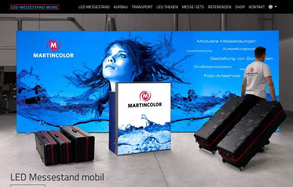 Vorschau von led-messestand-mobil.de, MARTINCOLOR GmbH & Co. KG