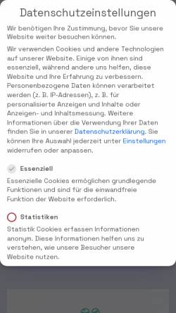 Vorschau der mobilen Webseite qcademy.de, Qcademy