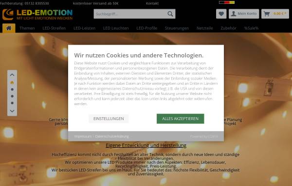 Vorschau von www.led-emotion.de, LED-Emotion GmbH