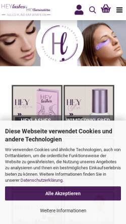 Vorschau der mobilen Webseite www.dluxpro.de, Heyer Company GmbH