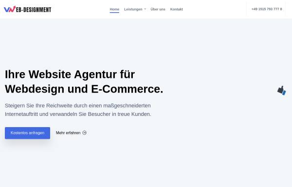 Vorschau von web-designment.de, WEB-DESIGNMENT UG