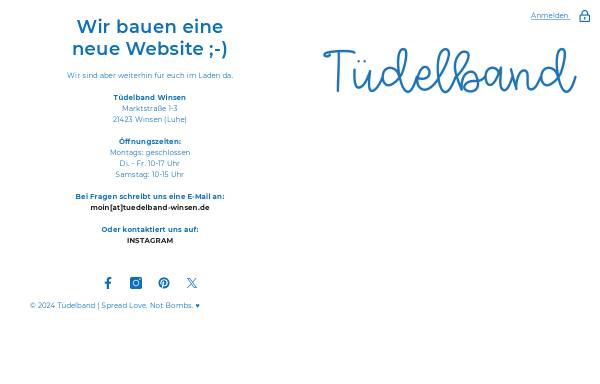 Vorschau von www.tuedelband-winsen.de, Tüdelband Winsen