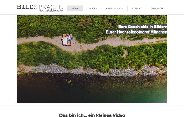 Vorschau von www.bildsprache.me, BILDSPRACHE Hochzeitsfotografie