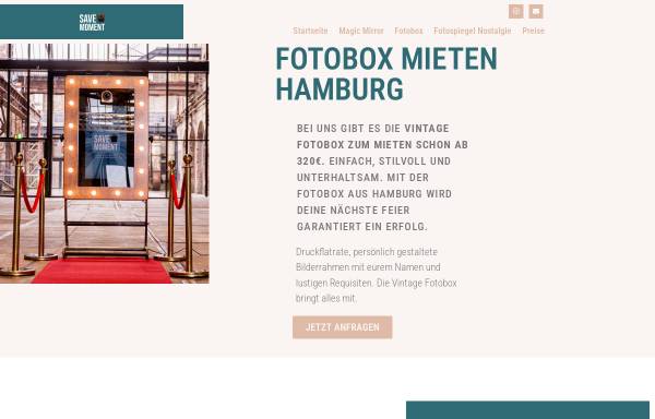 Fotobox Hamburg - Save the Moment