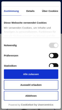 Vorschau der mobilen Webseite einbad.de, Cella GmbH - einBad.de