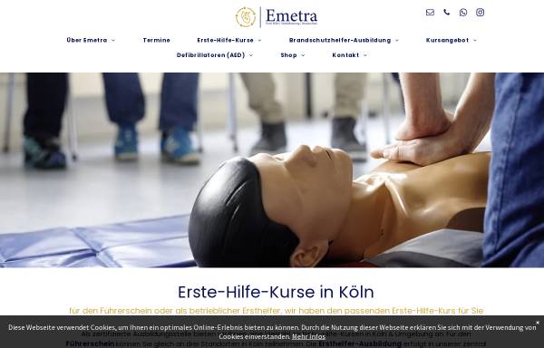 EMETRA - Erste-Hilfe-Kurs Köln