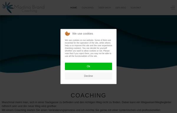 Vorschau von www.brand-coaching-ulm.de, Martina Brand Coaching