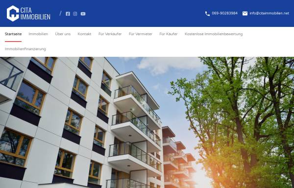 Vorschau von citaimmobilien.de, Cita Immobilien