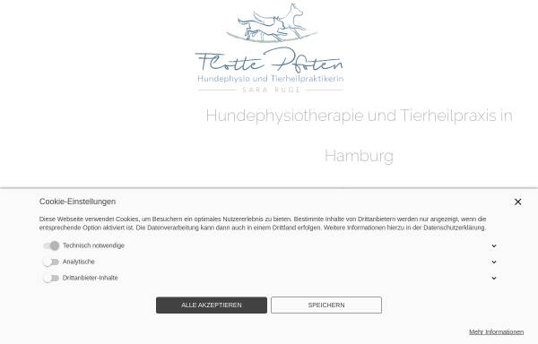 Vorschau von www.flottepfoten-hamburg.de, Flotte Pfoten