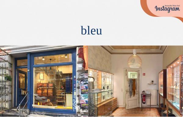 Vorschau von www.bleu-shop.de, bleu - Schmuckgeschäft