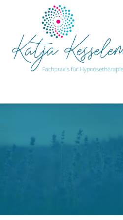 Vorschau der mobilen Webseite hypnosetherapie-kesselem.de, Fachpraxis für Hypnosetherapie Andernach