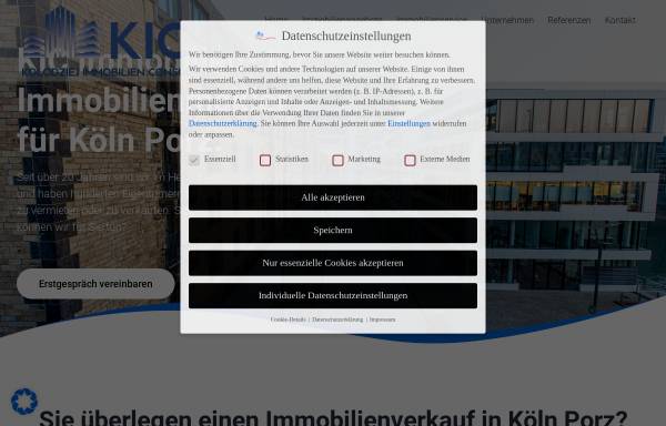 Vorschau von www.kic-immobilien.de, K.I.C Kolodziej Immobilien Consulting