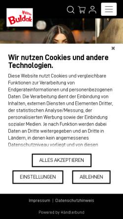 Vorschau der mobilen Webseite alduchan.de, Alduchan