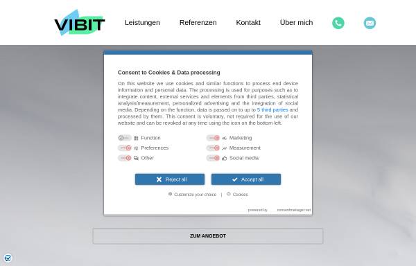Vorschau von www.vibit.de, ViBit